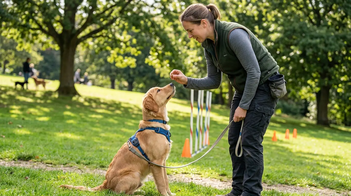 adestramento de cães